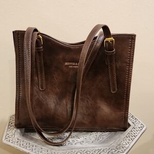 Brown Leather Handbag
